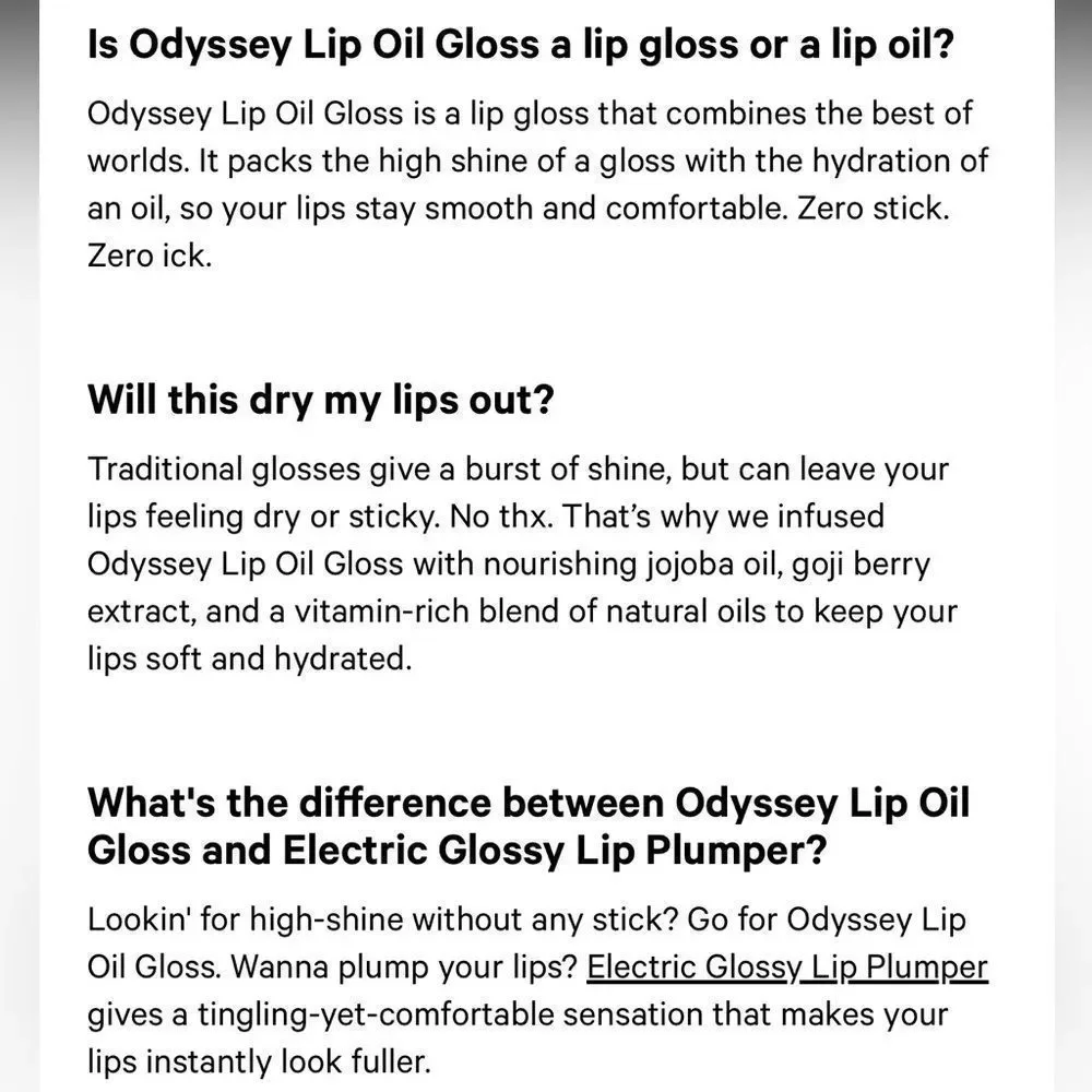 🌻 MILK MAKEUP Werk Trip Odyssey Hydrating Non-Sticky Lip Oil Gloss New FullSz